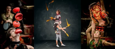 Titelbild artistische Bühnenshow