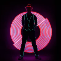 Avatar LED Jongleur, Laserman und Lichtshow