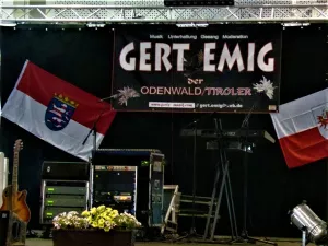 Bühnenbild von Gert