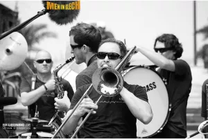 Marching band MEN IN BLECH