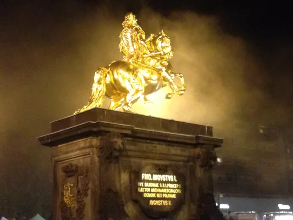 Konzert in Dresden &quot;Am goldenen Reiter&quot;