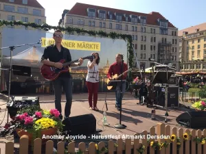 Altmarkt in Dresden zum Herbstfest