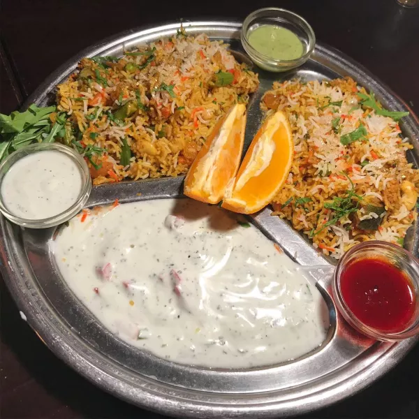 Briyani - gebr. Basmatireis mit versch. Gemüse und und.Gewürzen