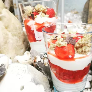 hausgemachtes Dessert