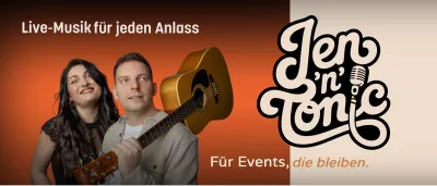 Titelbild Jen 'n' Tonic - Live-Musik für Events, die bleiben - Duo / Trio Auerbach/Vogtland