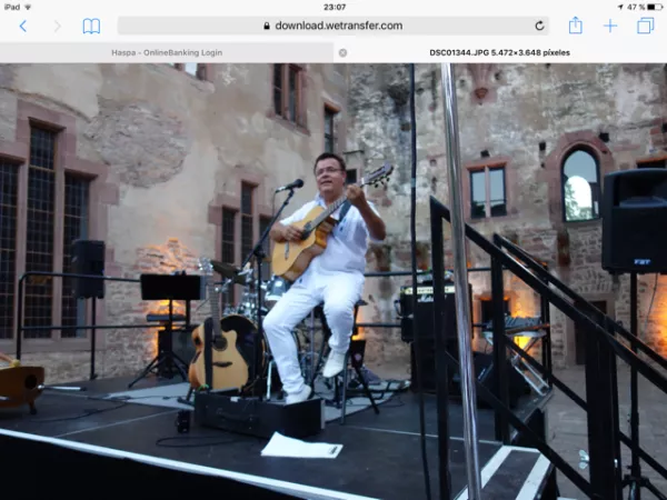 Live Oscar Benito 
 Heidelberger Schloß