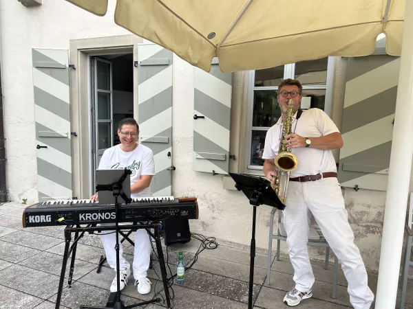 Dinnermusik beim White Dinner