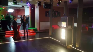 Einsatz der Fotobox - Schulabschluss