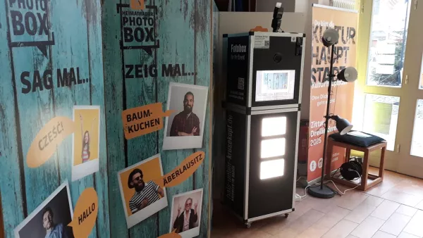Einsatz der Fotobox - Präsentationsveranstaltung