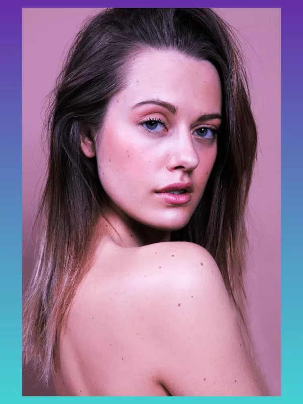 Modell Foto im Studio