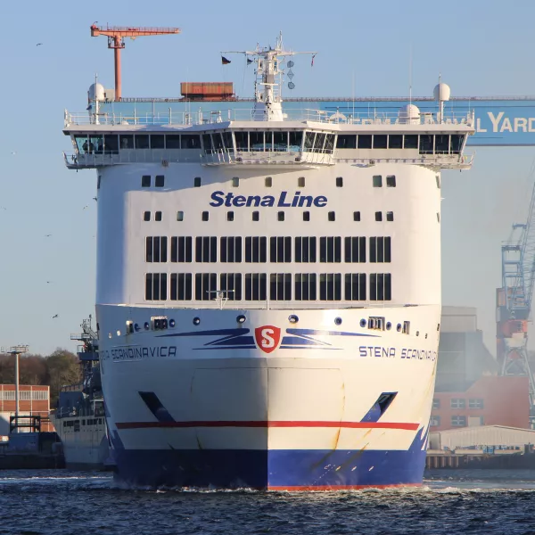 Kieler Förde mit Fähre nach Göteborg