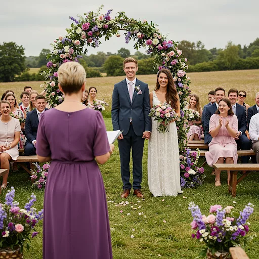 Rustikale Hochzeit auf dem Land
