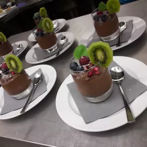 Vegane Mousse au chocolat