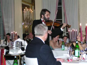 Dinnermusik im 5-Sterne-Hotel