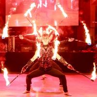 Avatar artistische Bühnenfeuershow