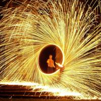 Avatar Spiral Fire - Feuershow