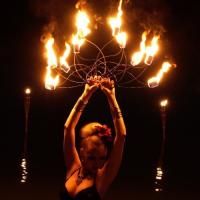 Avatar Aaliyah Zhoura - Feuershow und LED Show