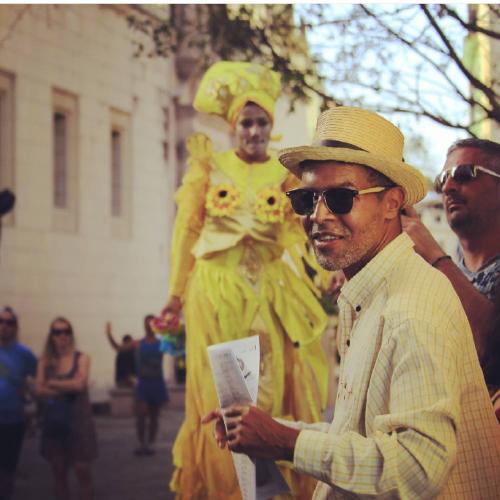 Street dance festival. Havanna.