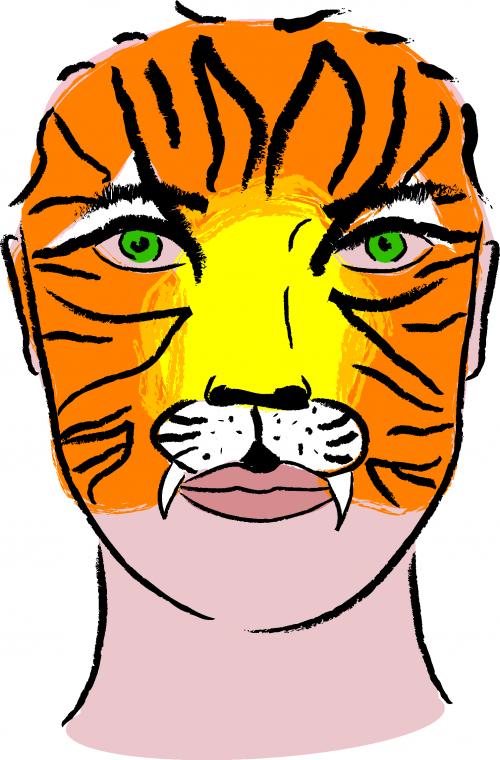 Eine kleine Auswahl unserer verschiedenen Motive: Tiger