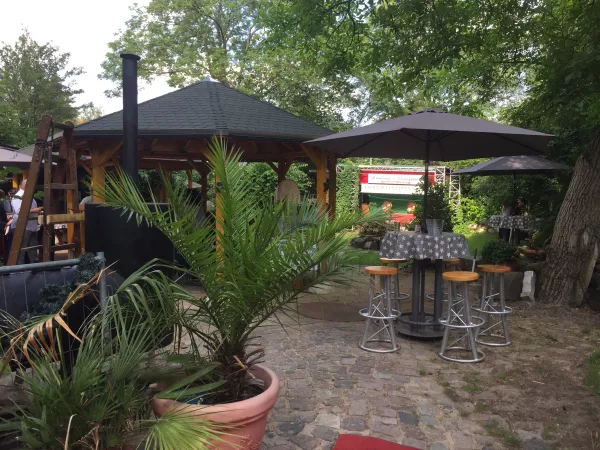 ein grünes Paradies mit vielen kommunikativen Inseln