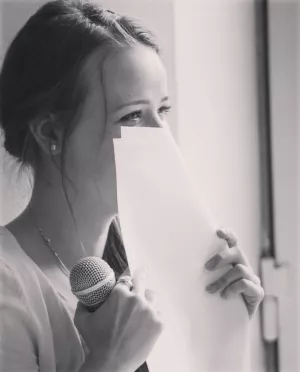 Im Juli 2016 trat ich mit meinem Song auf einer Hochzeit auf.