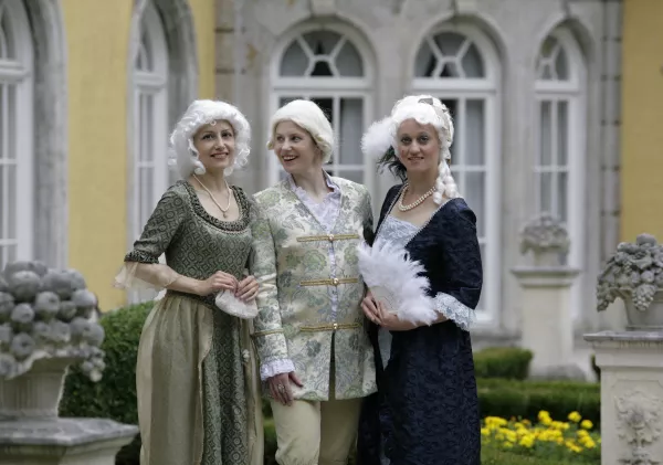 Mozart, Nannerl und Constanze beim Mozart Dinner