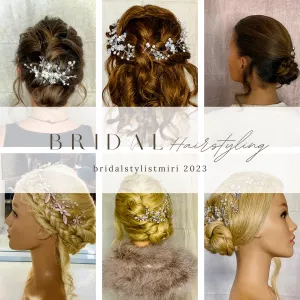 Bridal Hairstyling fuer duennes &amp; dickes Haar!